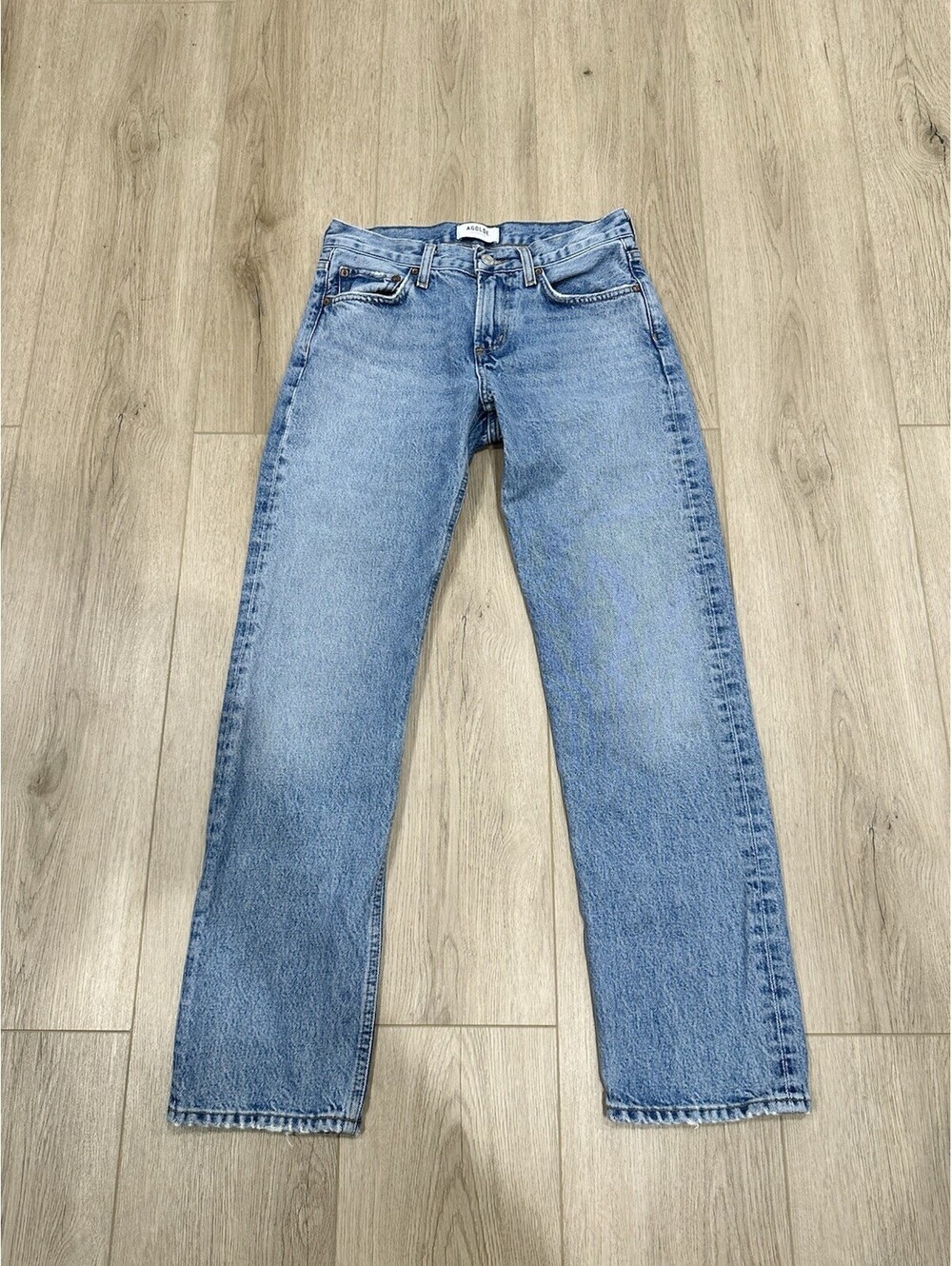 Agolde Amber Straight Jeans Blue Size 24